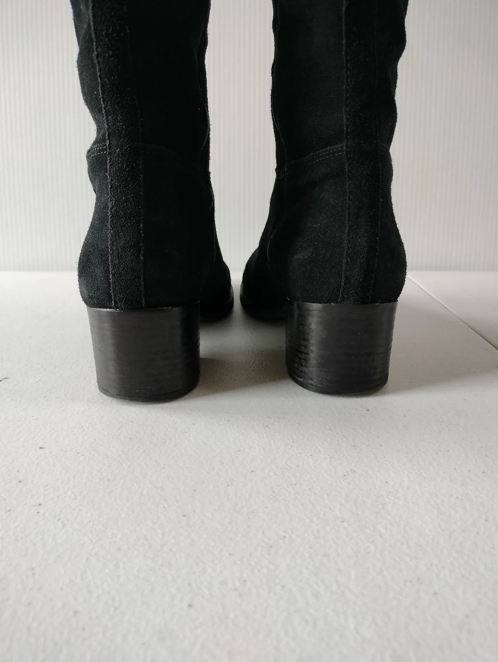 La Canadienne City Dry Jack Waterproof Black Suede Boots 8.5 Equestrian Riding